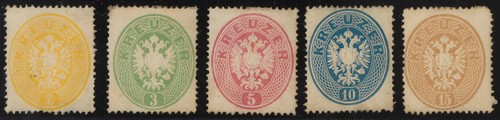 1863 ank 28 komplette - 1863, 24