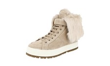 PRADA SCHAF FELL Stiefelette