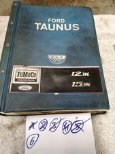 Ford Taunus 12M 15M Ersatzteilkatalog  .   Stand  1966 / 1972 .