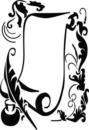 Stencil laser schablone - a4,