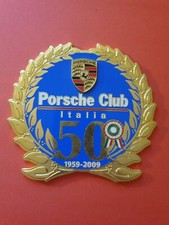 Porsche Club Italia Jubiläum 50 Jahre 1959-2009 Plakette Rarität