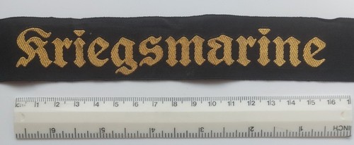 Mützenband der kriegsmarine - mützenband,