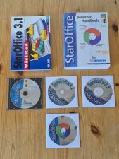 StarOffice 3.0 - 5.0 Doku & CDs, Sammlung historischer Software Made in Germany!