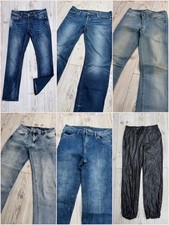 Marken Jeans Paket Lederhose