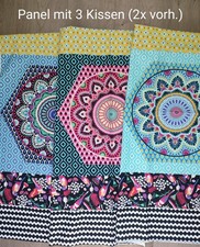 3 Kissen Panel Pillow Party