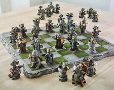 Spiel Schach mit Drachen NEU Schachbrett mit Drachen-Figuren
