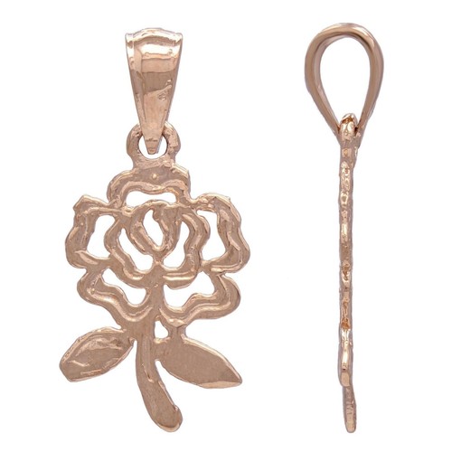 14k rotgold massiv - 14k,