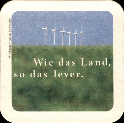 Bierdeckel jever - bierdeckel,
