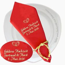 40 Servietten Hochzeit