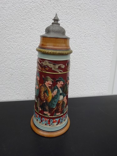 Alter bierkrug liter nach - liter,