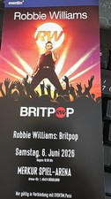 Robbie williams tickets - robbie,