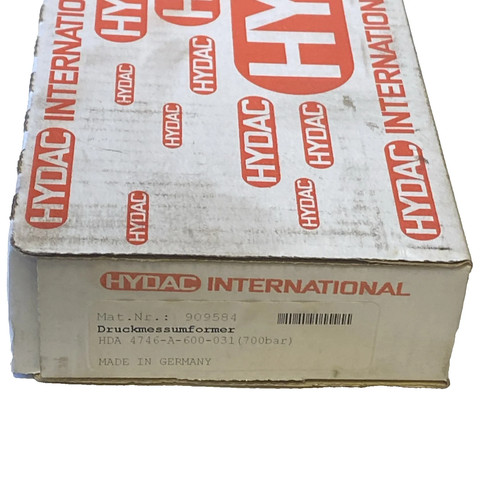 Hydac hda 4746 600 - hda, 4746-a-600-031