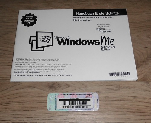 Windows millenium edition - me,