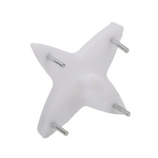 Kunststoff Wandhaken 43 Stück