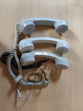 Telefon-Hörer, 3 Stück, mit Spiralkabel