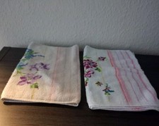 Chinesische Handtücher 8Stück 34x70cm Diverse Muster Gebraucht 