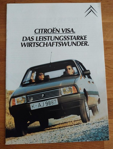 Citroen visa prospekt - -,