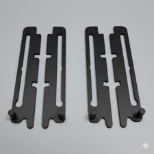 Kippschere Ersatzteil Paar Set kompatibel für ACO Kellerfenster Schwarz o. Weiß