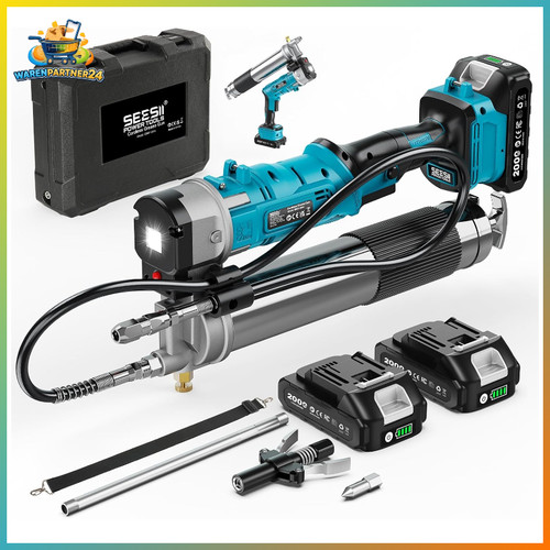 Akku fettpresse 1 12000 - akku, 2-in-1