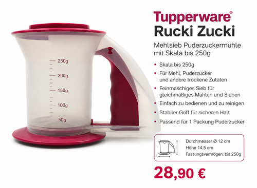 Tupperware rucki zucki - tupperware,