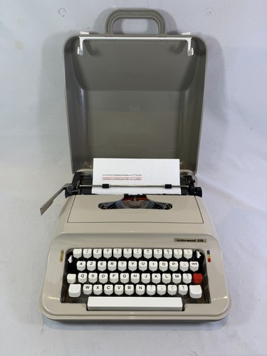 Schreibmaschine underwood 319 - schreibmaschine,