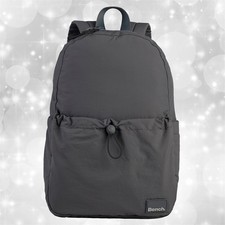 Rucksack grau Nylon washed klein 27x38x12cm Bench Damen ORI321K