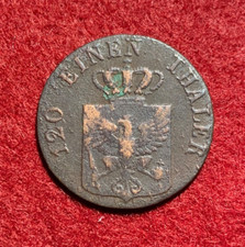 PREUSSEN: 3 Pfennig 1832 D /