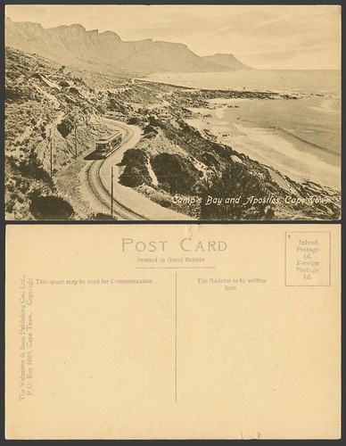 Südafrika alte postkarte - südafrika,