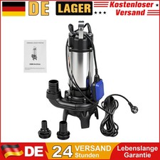 Fäkalienpumpe 1500W 1,5 KW