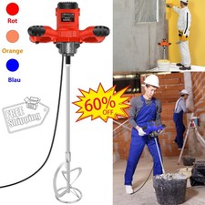 Rührwerk Mörtelrührer Rührgerät Mörtelmischer 6 Gang Handrührwerk Beton Rührstab