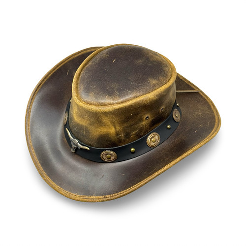 Lederhut western cowboy - lederhut,