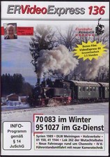 DVD Eisenbahn ER Video Express 136 / 66 Syrien Meiningen Wutach Chemnitz BR70 95
