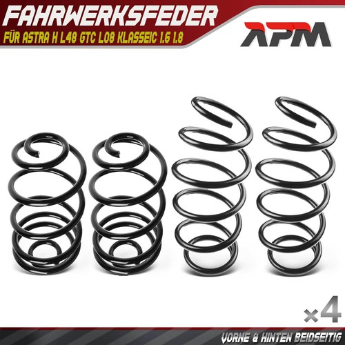 Federn fahrwerksfeder vorne - 4x,