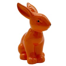 Keramik Osterhase orange ca
