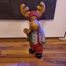 Große Rentier Weihnachtsfigur