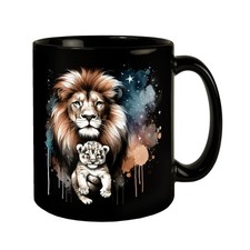 Löwe mit Babylöwe Tasse in