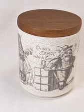 Tabakdose Porzellan Wächtersbach 13 cm ohne Schwamm