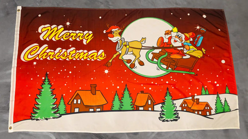Fahne flagge merry christmas - fahne,