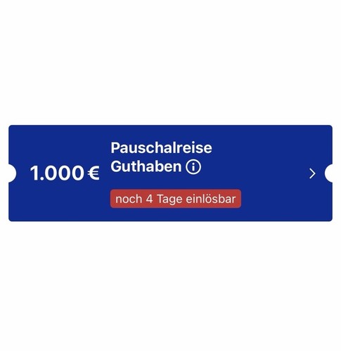 1000 pauschalreise - 1000€,