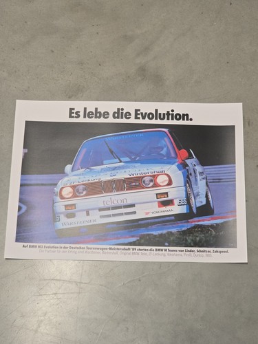 Bmw e30 poster - m3,