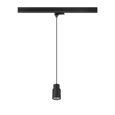 SLV PURI 2.0 Tube, 3 Pendelleuchte, GU10, Pendellänge 200cm, 1x max. 6W, schwarz