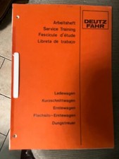 Arbeitsheft Deutz Fahr