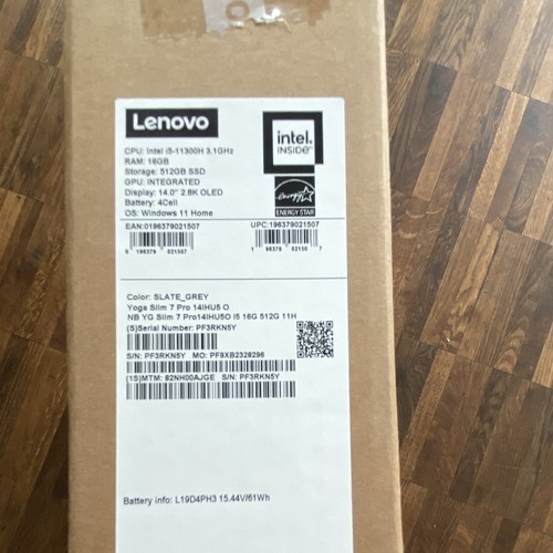 Lenovo yoga slim pro - yoga,