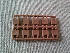 Playmobil Ritterburg 3666 3667 4300 Lückenfüller braun 10 Stück Ersatzteil NEU!