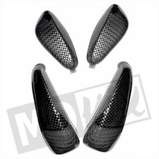 Blinkerglas Set Carbon Optik