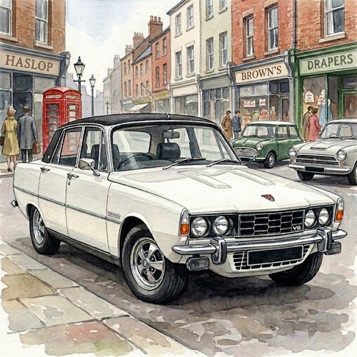 Rover 3500 p6 oldtimer - 3.5,