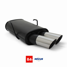 Peugeot 106 Sportendschalldämpfer 2x76mm MS-Design