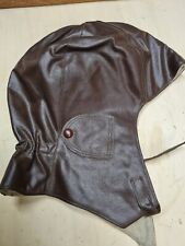 Cabrio-Lederkappe Fliegerkappe