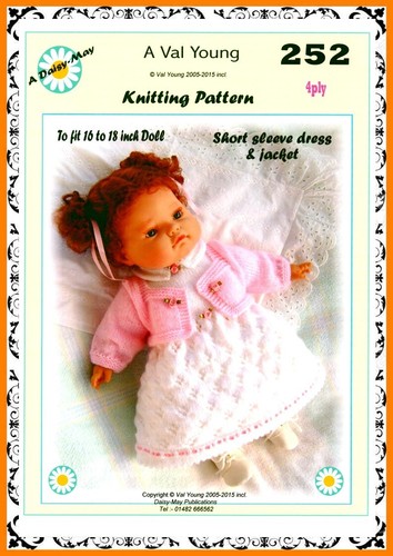 Puppen strickanleitung 252 - puppen, nr.