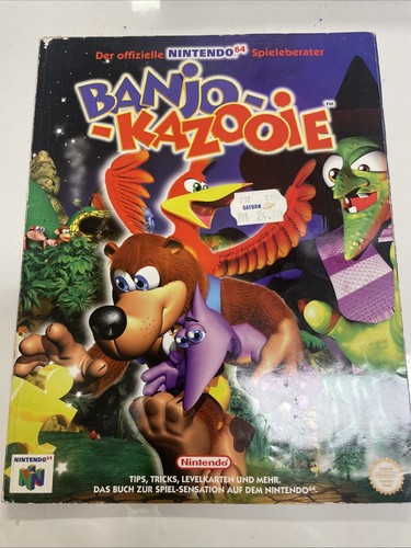 Banjo kazooie lösungsbuch - banjo,